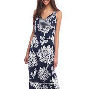 Crown & Ivy Navy Maxi Dress NWOT